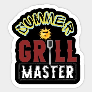 Summer Grilling Sticker